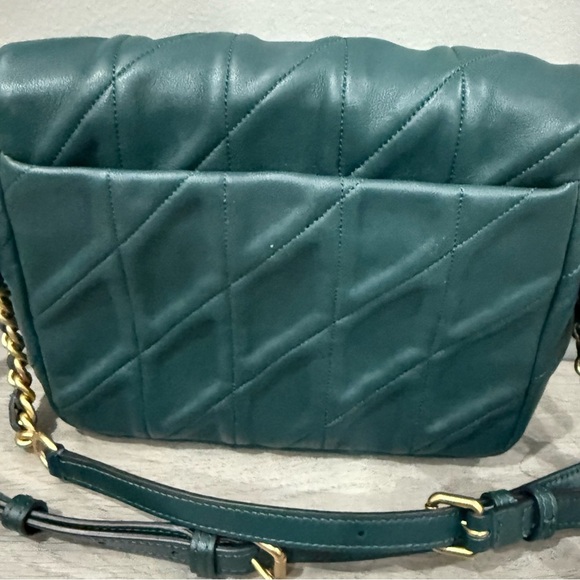Coach Bag Times Square Quilted Tabby in Forest Green - Picture 8 of 13